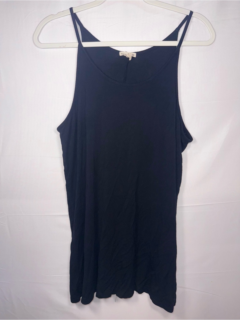 Articles of Society Anthropologie Women Black Tank Top Size Medium